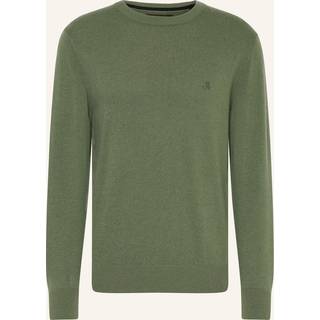 Marc O'Polo Herren Pullover grün unifarben