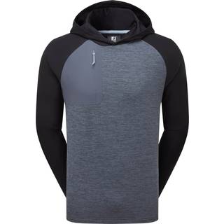 FootJoy ThermoSeries Hoodie Herre Pullover - Charcoal/Black - Str. XXL