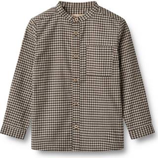 Wheat Skjorte Willum - Raven Check