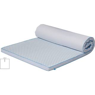 Kølende U-split topmadras - 160x200 cm 5 cm høj - 5 zoner - Memoryskum topmadras - SLEEP TECH by Borg