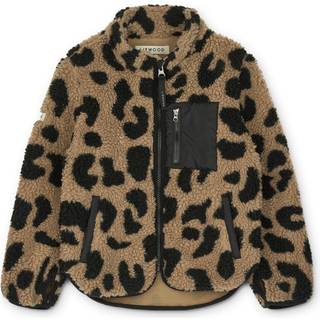 Liewood Mega Leo/oat Mix Teddy Fleecejakke Nolan
