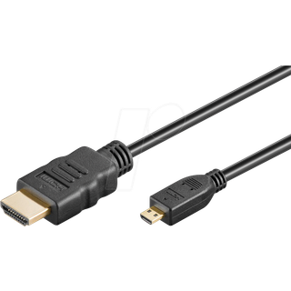 Goobay HDMI Ultra High Speed HDMI til Micro HDMI - 8K @ 60 Hz - 2 m