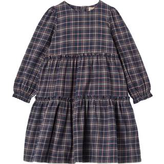 Fanny Kjole, Navy Check, 98 cm