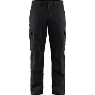 Blåkläder 1448 Industri Buks med knælommer stretch / Industri Arbejdsbuks med knælommer stretch - C144 - Sort