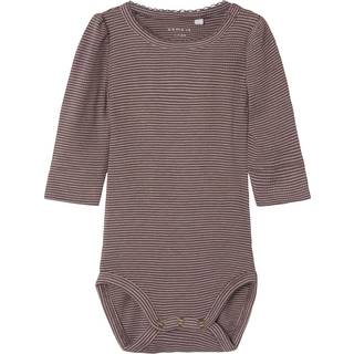 NAME IT Langærmet Body Odina Peppercorn