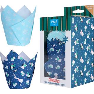 Tulipan Muffinsforme 24 stk. – Frosty, PME