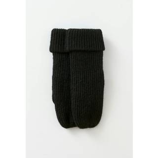 Gina Tricot-Rib mittens-Handsker-Sort-ONESIZE-Dame