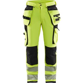 Blåkläder 1997 High Vis Buks 4-vejs stretch / High Vis Arbejdsbuks 4-vejs stretch - D84 - High Vis Gul/Sort