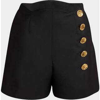 Givenchy Embellished wool and mohair shorts - black - S