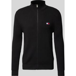 Tommy Badge Zip-Thru Slim Jumper With Wool