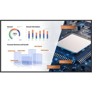 BENQ 55"" ST6502S, D-LED 3840x2160, 400nit, LAN
