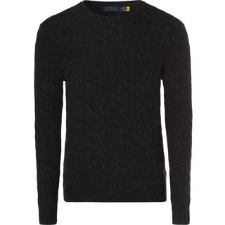 Ralph Lauren Cable Knit Jumper Dark Grey
