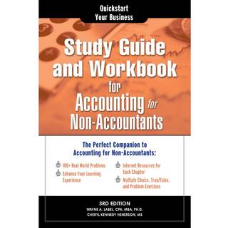 Study Guide and Workbook for Accounting for Non-Accountants