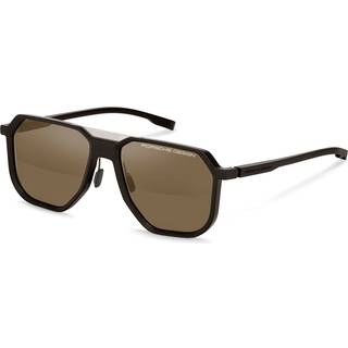 Porsche Design P8980 C171 58 Solbriller Mænd Brun - Dark Brown - 58mm