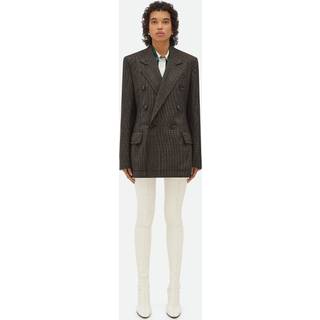 Bottega Veneta Houndstooth wool jacket - brown - S