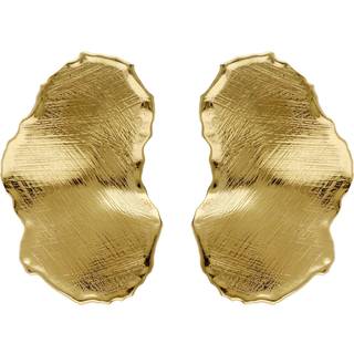Victoria Cruz A4807-DT Damenohrstecker New York Goldfarben Oval