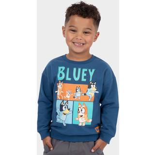Character Character Blue Bluey And Bingo 100% Cotton Sweatshirt
