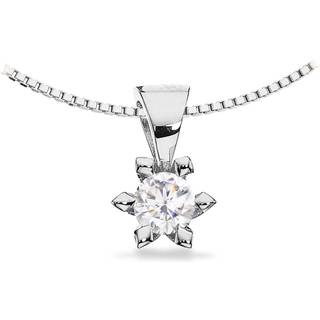 Scrouples - Victoria vedhæng i 14kt. hvidguld m. 0,25ct. TW/SI