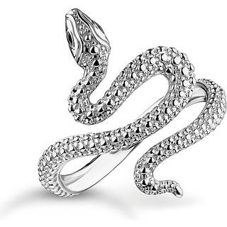 Thomas Sabo TR2483-664-21-56 Silberner Schlangen-Ring Tempting Romance Damen
