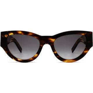 SAINT LAURENT Kvinde SL M94 005 Solbriller Acetat Havana Grå Cat Eye Normal Skygge