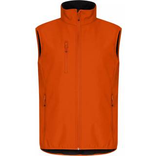 Clique 200911 Classic Softshell Vest blodappelsin 2XL