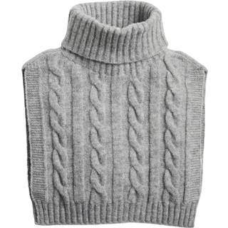 PIECES dame tørklæde PCNOLLIE - Medium grey melange - Onesize