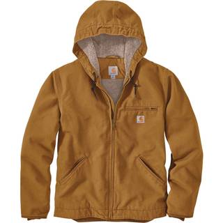 Carhartt jakke brun, foret, S 104392BRN-S