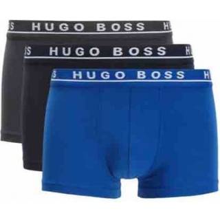 BOSS Herren Trunks blau,grau Baumwolle & Mix unifarben