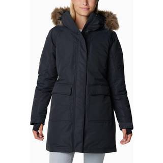 W Little Si II Insulated Parka Sort Vinterjakke
