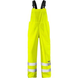 Fristads 101056 Flame Hi Vis regnbukser kl.2 2047 / Arbejdsbukser Hi-Vis gul 2XL