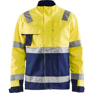 Blåkläder 4064 High Vis Arbejdsjakke / High Vis Arbejdsjakke - 5XL - High Vis Gul/Marineblå