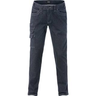Fristads 115699 Service denim stretch bukser 2501 / Arbejdsbukser Indigoblå C66