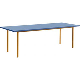 HAY Two-Colour Dining Table (240x90 cm) Spisebord Ochre & Blue