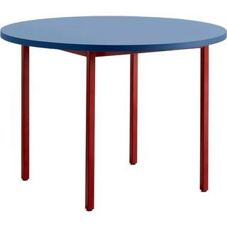 HAY Two-Colour Dining Table (160x82 cm) Spisebord Maroon Red & Blue