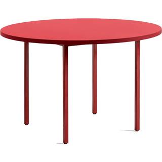 HAY Two-Colour Dining Table (200x90 cm) Spisebord Maroon Red & Red