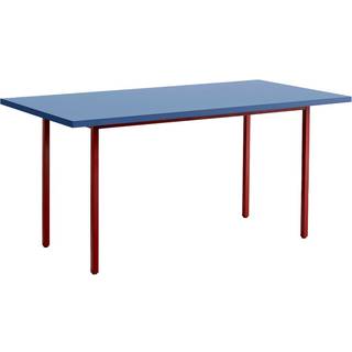 HAY Two-Colour Dining Table (240x90 cm) Spisebord Maroon Red & Blue