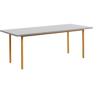 HAY Two-Colour Dining Table (200x90 cm) Spisebord Ochre & Light Grey
