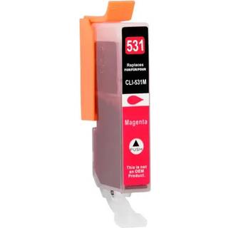 Kompatibel blækpatron Canon CLI-531 - 6120C001 magenta 12,5 ml