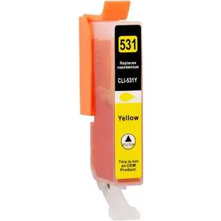 Kompatibel blækpatron Canon CLI-531 - 6121C001 gul 12,5 ml