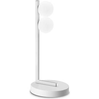 Ideal Lux LED-bordlampe Ping Pong hvid 2 lyskilder glas metal