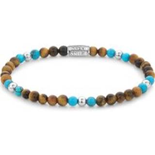 Rebel & Rose Armband Mix Tiger Turquoise RR-40109-S-M Damen