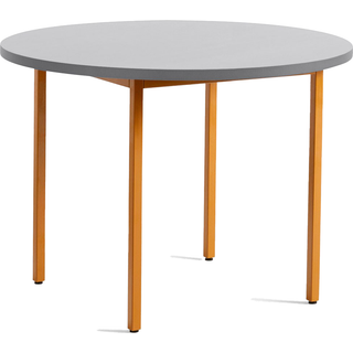 HAY Two-Colour Spisebord Ø105 Ochre/Light Grey