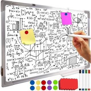 Whiteboardtavle med Tilbehør / Whiteboard - 60x40cm
