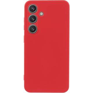 Blødt Plast Cover Samsung Galaxy A16 – Ridsefast Beskyttelse med Fiberforing - Rød