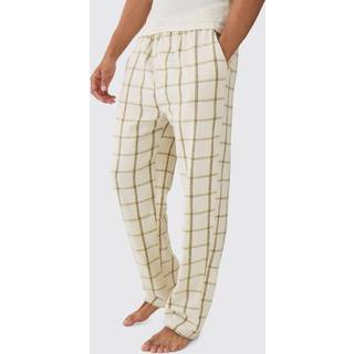 Mens Ecru Relaxed Lounge Bottoms