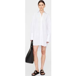 Lake Dress - White And Black Stripe L