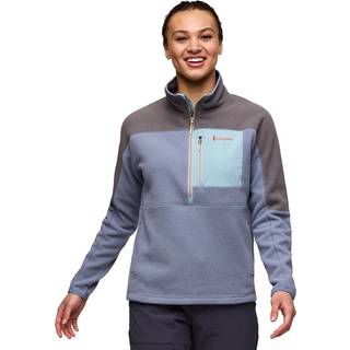 Cotopaxi Women's Abrazo Half-Zip Fleece Jacket Fleecesweatere Damer størrelse XL farve grå/lilla