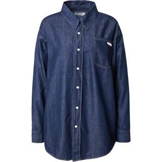 Skjorte Calvin Klein Jeans Oversized Long Sleeve Denim Shirt Denim M - Denim - M