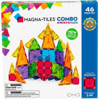 Magna-Tiles | microMAGS kombi, 46 stk