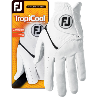 Fodjoy tropicool handsker hvidt kadetmedium b?ret p? venstre h?nd